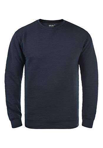 Indicode Bronn Jersey Sudadera Suéter para Hombre, tamaño:M, Color:Navy (400)