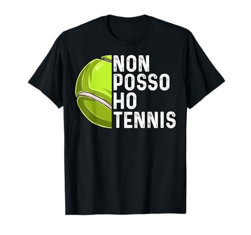 Divertente Tennista Non Posso Ho Tennis Sports Maglietta