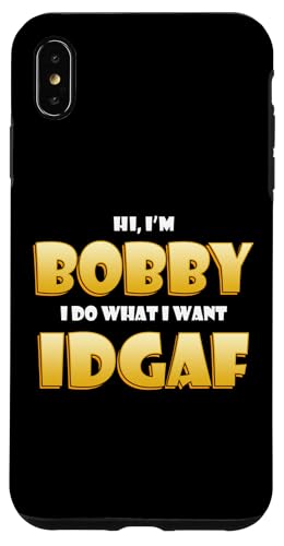 Bobby Costume IDGAF Funny Meme Halloween Costume For Bobbys �X�}�z�P�[�X iPhone XS Max �p