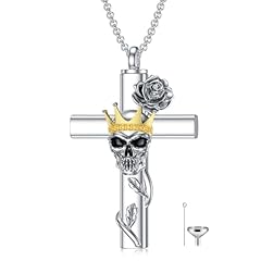 06-Skull Cross Urn + Personalized