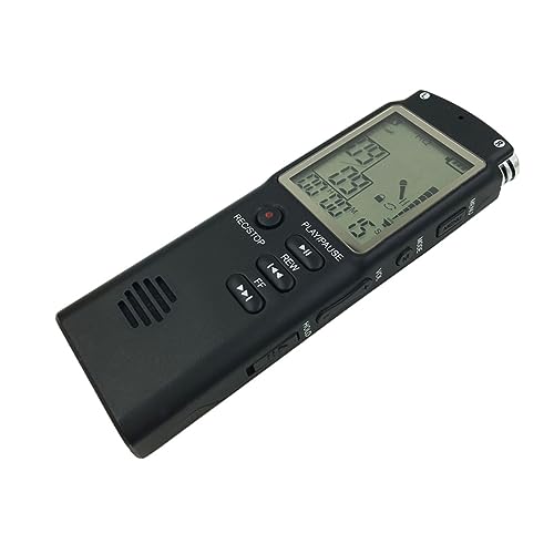 jojofuny Mini Numérique Secret Petit Enregistreur Audio Portable Petite Bande Miniature Son Petits Appareils D' Enregistreur Portable Magnétophone Portatif Numéro