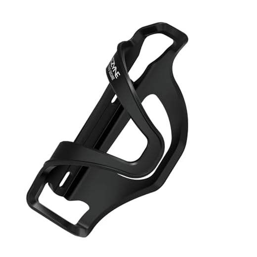 Lezyne Flow SL | Bike Water Bottle Cage, Composite, Right, Black, 48g, Road, Mountain, Gravel Cycling Water Holder