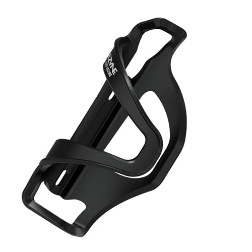 LEZYNE Flow Cage SL Bike Water Bottle Cage - Side Load Bicycle Bottle Holder, Composite Matrix, Left/Right Options, Compact Frame Cycling Accessory - Right - Black