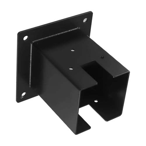 Soporte de esquina en ángulo recto para base de poste de pérgola 6