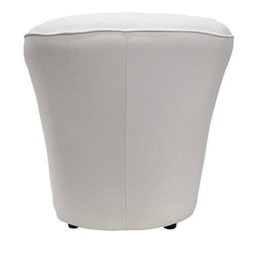 Poltrona A Pozzetto Made In Italy - Tessuto Bordeaux Anti-Macchia, Struttura Legno - 70x67x76 Cm