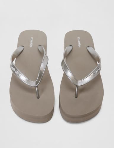 Calvin Klein Damen Layne Flacher Slipper, Gepäck 259, 38.5 EU – Ansicht 4