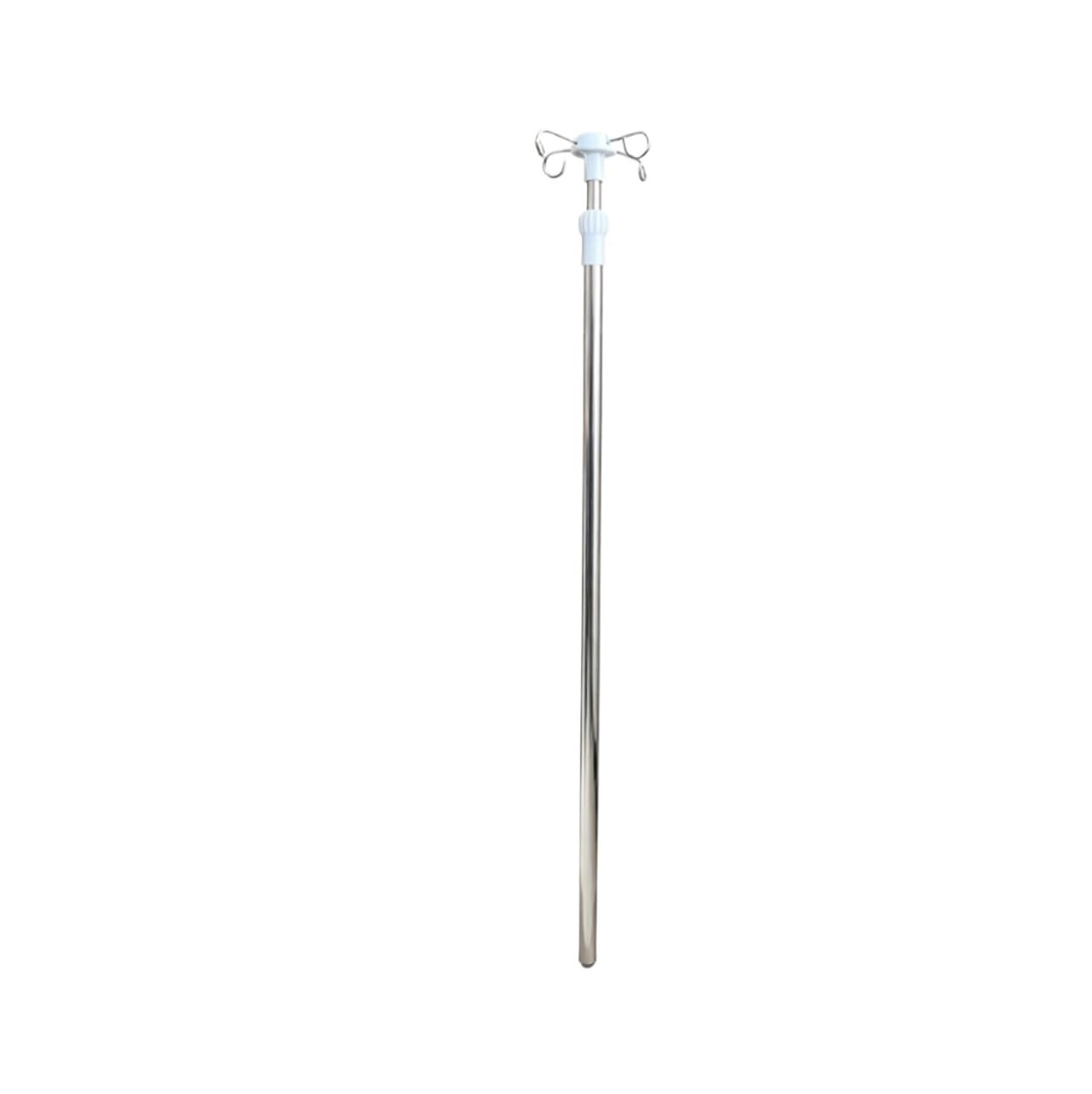 Soporte intravenoso retráctil junto a la cama con toma de corriente Soporte para suero | Soporte médico portátil for sueros con altura de poste ajustable, adecuado for hospitales y residencias de ancianos.