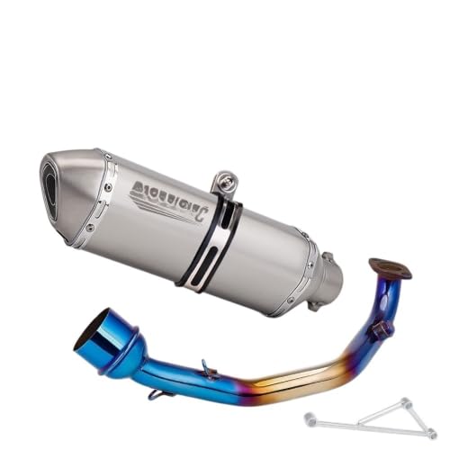 Échappement moto GY6 150cc anti-vibration pour scooter 157QMJ usé
