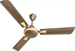 Standard Havells Stellar Premium Energy Saver 1200mm Ceiling Fan (Esspresso brown champagne)|High speed 390 r/min (RPM), Dust Resistant