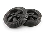 CLAS Equipements Paire de Roues Fixes ø120x30mm pour récupérateur d'huile HU 0079BL - SA 0117