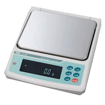 A&D Weighing GF-30K High Capacity Toploading Balance, 30kg x 0.1g