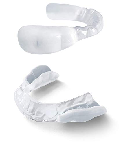 Impact Custom Mouthguards Professional Powerlift Mouth Guard for Strongman, Powerlifting, Crossfit and Bodybuilding for Strongman, Powerlifting, Crossfit and Bodybuilding (Clear)