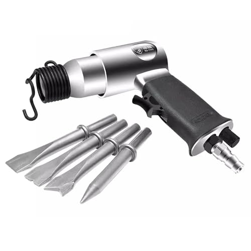 Industrial Hammer Powerful Handle Straight Type Chisel Pneumatic Hammer Shovel Tool Pneumatic Tool Stroke 41MM 4500BPM