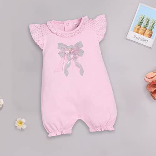 Image of BABY GO 100% Cotton Romper /Summer clothes /Creeper /new born /infant wear /for baby Girls 3 /6M