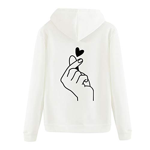 Topgrowth Dames sweatshirt met capuchon, bloemenpatroon, ritssluiting, warm, chic, katoen, winter, lang, grote maat, kort.