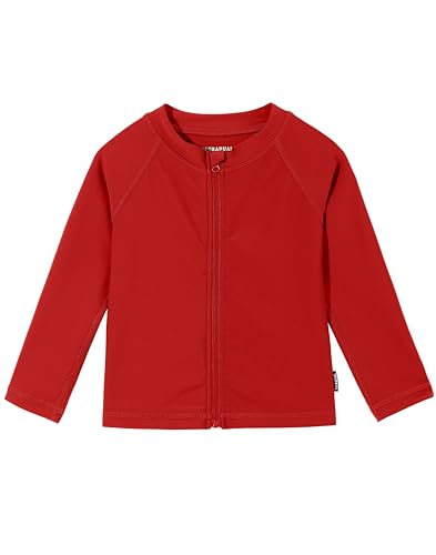 Image of Toddler Boys Swim Shirts Rash Guard Long Sleeve UPF 50+ Sun Protection