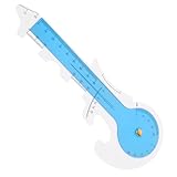 Amosfun Pupillendistanz Messlineal Kunststoff Flexibel Präzises Brillen Messwerkzeug Vielseitig für Augenabstand Winkel Messung Geeignet für Optikgeschäfte und Brillenzubehör