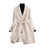 Conseils : ①. Veuillez vous référer à notre guide des tailles avant de commander des manteaux en laine et caban pour femme. ②. Nettoyage à sec recommandé ou lavage à la main, séchage à l'air libre, pas de javel. ③. Les couleurs peuvent être légèrement différentes en fonction des paramètres de l'ordinateur et du moniteur. Pour des raisons de transport et d'emballage, veuillez repasser le manteau avant de le porter pour obtenir le meilleur effet.