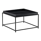 Mesa de centro elegante y atemporal - Con tablero extraíble - Construcción estable - Superficie fácil de limpiar y resistente a los arañazos