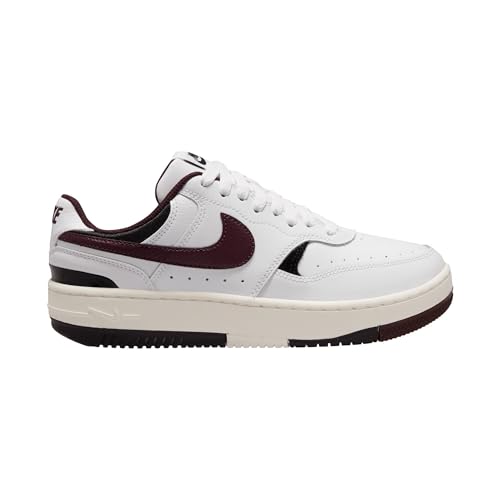 Nike Gamma Force Scarpe per Il Tempo Libero da Donna White/Burgundy Crush/Black/Sai 40