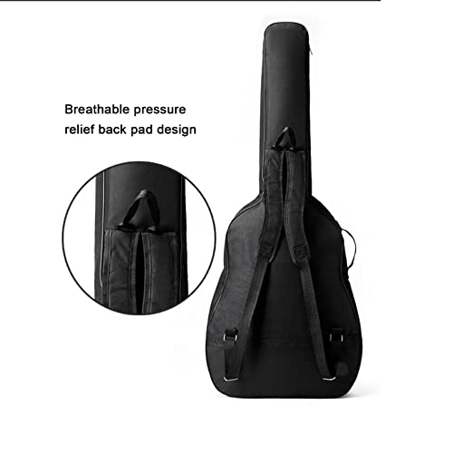 FRIKE Guitar Gig Bag Sac à Dos De Transport Acoustic Classical Guitar Case Bandoulière Réglable Rembourré épais 39 40 41… - Les Beatles, Paul McCartney, John Lennon, RIngo Starr, George Harrison FRIKE Guitar Gig Bag Sac à Dos De Transport Acoustic Classical Guitar Case Bandoulière Réglable Rembourré épais 39 40 41… – Image 6
