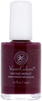 Honeybee Gardens Vintage Merlot Nail Polish, 0.05 Ounce