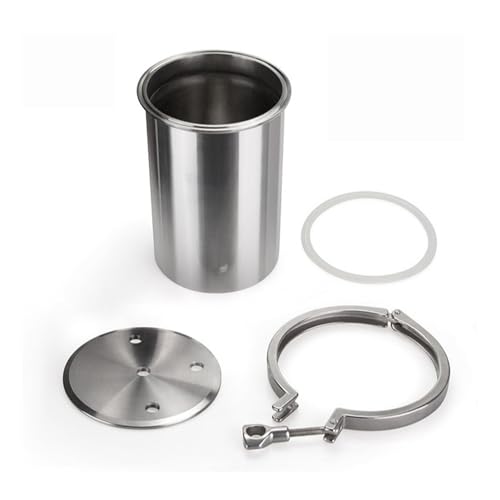 Image of iDili 304 Stainless Steel Pressure Tank, 1-15L Optional Fluid Dispensing Container with Safety Valve & Gauge for Glue, Chemical, Storage & Transfer (5L)