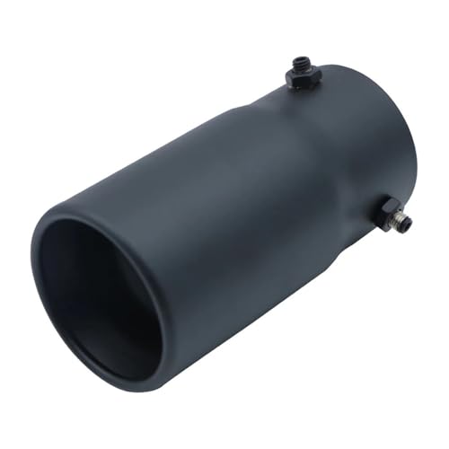 Embout échappement en acier durable avec entrée 70 mm et sortie ajustée de 76 mm