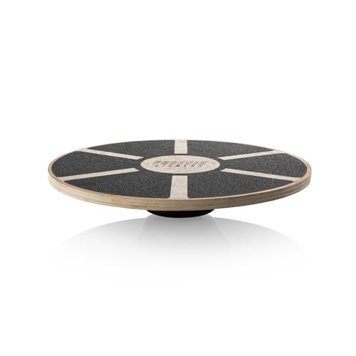 Phoenix Fitness Wooden Balance Board - Non-Slip Wobble Board for Core Workout, Rehabilitation, Exercise & Strength Training - Heavy-Duty Stability Disc for Men and Women - Core Trainer for Home & Gym Phoenix Fitness Wooden Balance Board - Non-Slip Wobble Board for Core Workout, Rehabilitation, Exercise & Strength Training - Heavy-Duty Stability Disc for Men and Women - Core Trainer for Home & Gym