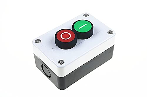 Boîte de contrôle étanche 2 trous 22mm pour bouton réinitialisation