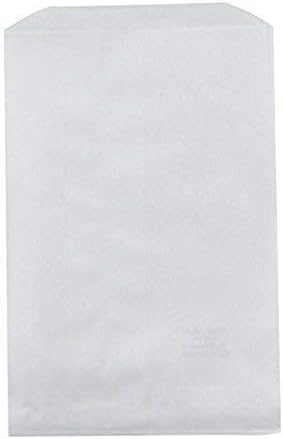 200 pcs 5" X 7" White Kraft Paper Bags for Candy, Cookies, Doughnut, Crafts, Party Favors, Sandwich, Jewelry, Merchandise, Gift Bags