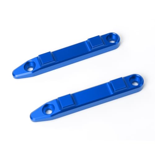 BENMAZ 7075 Aluminum Alloy Roof Skid Rails/Protection Bar for ARRMA 1/16 Mojave Grom Mini Kraton Upgrade Part (Blue)