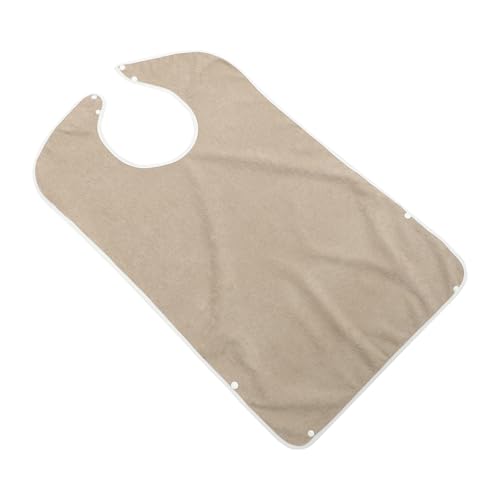 Babero reutilizable para adultos de fibra de bambú protector de ropa de alta calidad