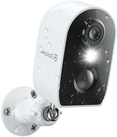 GALAYOU 2K Camara Vigilancia WiFi Interior/Exterior sin Cables - ...