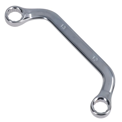 Image of AB Tools 12mm + 13mm Half Moon Ring C Obstruction Spanner Wrench 12 Sided Bi-hex