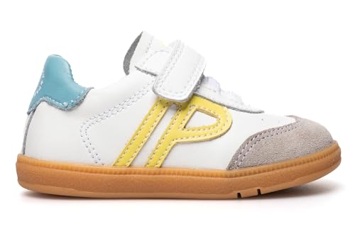 Basket Pablosky Mixte bébé Sax chaussure premier pas scratch