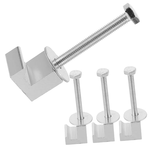 SOLUSTRE Heavy Duty j Hooks for Pickup Truck Tool Box Mounting Clamps Tool Box Mounting Kit Truck Bed Accessories