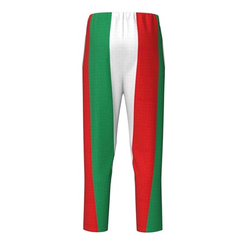 Italian Flag Kids Full Print Bottoms ,Soft Cotton-Like Fabric, Elastic Waist For Casual Play And Daily Wear2