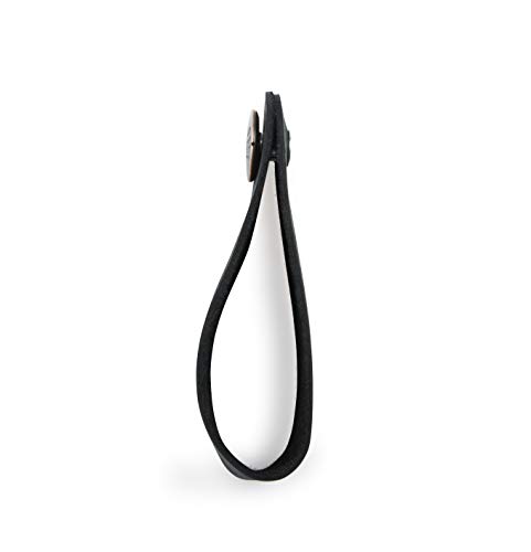 Levy’s Leathers MM18CH-BLK Accessoires – Adaptateur de sangle en cuir – Noir - Les Beatles, Paul McCartney, John Lennon, RIngo Starr, George Harrison Levy's Leathers MM18CH-BLK Accessoires - Adaptateur de sangle en cuir - Noir – Image 3