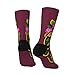 XZDWPY Northeast skull Unisex Mid-Calf Socks 2 Black-2 Polyester Skin-Friendly Moisture-Wicking Fashionable Crew Socks