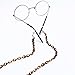 KAI Top Eyeglass Chain Strap Holder Cord Fashion Sunglasses Chain for Women Men, Acrylic Mask Lanyard Chain Face Mask Chain for Adults