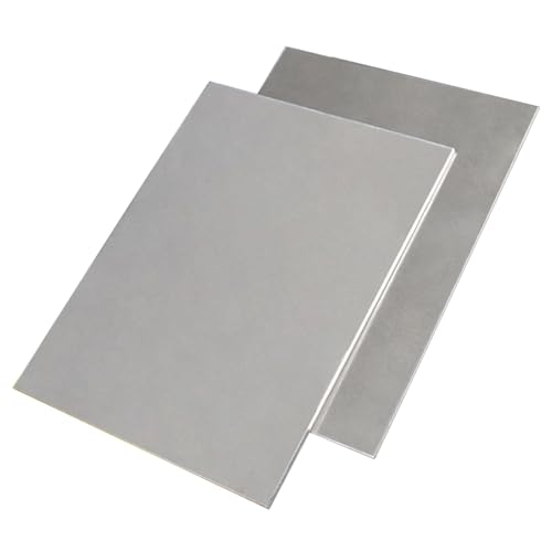 TEN-HIGH 2 Pack 20 Gauge Mild Steel Sheet Metal Plate 16 x 24 Inch Cold Rolled Steel Plate for Professional Industrial Use and DIY Projects - Smooth Surface, Easy to Form and Weld