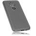 Produktbild mumbi Hülle kompatibel mit Motorola Moto G7 Power Handy Case Handyhülle, transparent schwarz