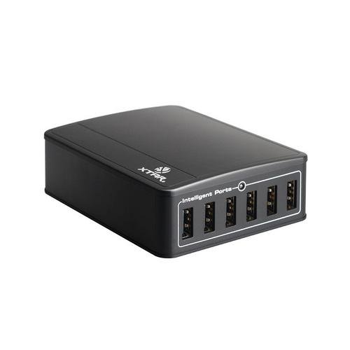 Evita la falta de enchufes con el cargador Xtar SIX-U U1 45W de 6 puertos USB