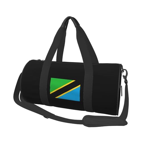 Flag of Tanzania Convertible Garment Bag Shoulder Strap,