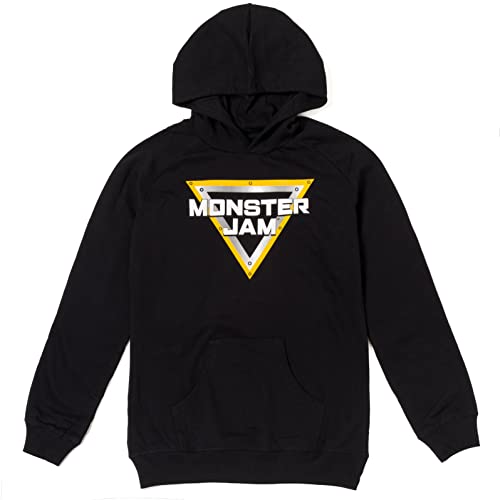 Monster Jam Grave Digger Maximum Destruction Adult Fleece Pullover Hoodie