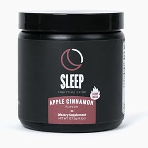 Sleep – Apple Cinnamon Flavor – Performance Sleep Drink Mix – Magnesium, L-Theanine Drink Mix. Melatonin-Free. Sugar-Free. The Perfect Sleep Cocktail for Elite Athletes & High Performers