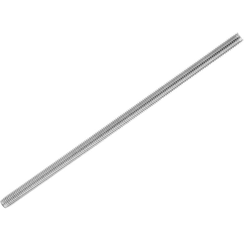 M6 X 150Mm 304 Stainless Steel Fully Threaded Rod Bar Studs Hardware 5 Pcs - (Color: Silver)