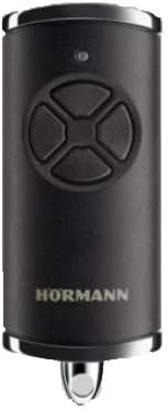 Hormann HSE 4 BS BiSecur hand transmitter with four buttons.