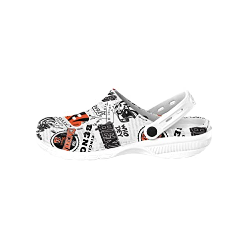 Image of FOCO Arizona Cardinals NFL Mens Historic Print Clog with Strap